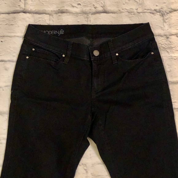 Ann Taylor Dark Wash Modern Fit Jeans - Picture 3 of 4